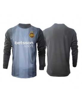 Inter Milan Portiere Maglia Gara Casa Repliche 2025-26 Maniche Lunghe